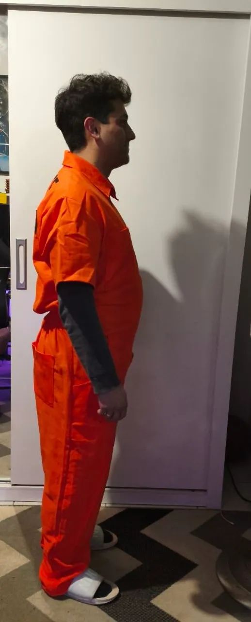 Macacão cosplay laranja prisão  - Foto 2