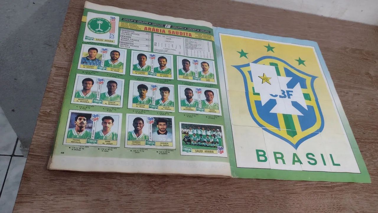 Álbum de figurinhas Copa do Mundo 1994 - Foto 2