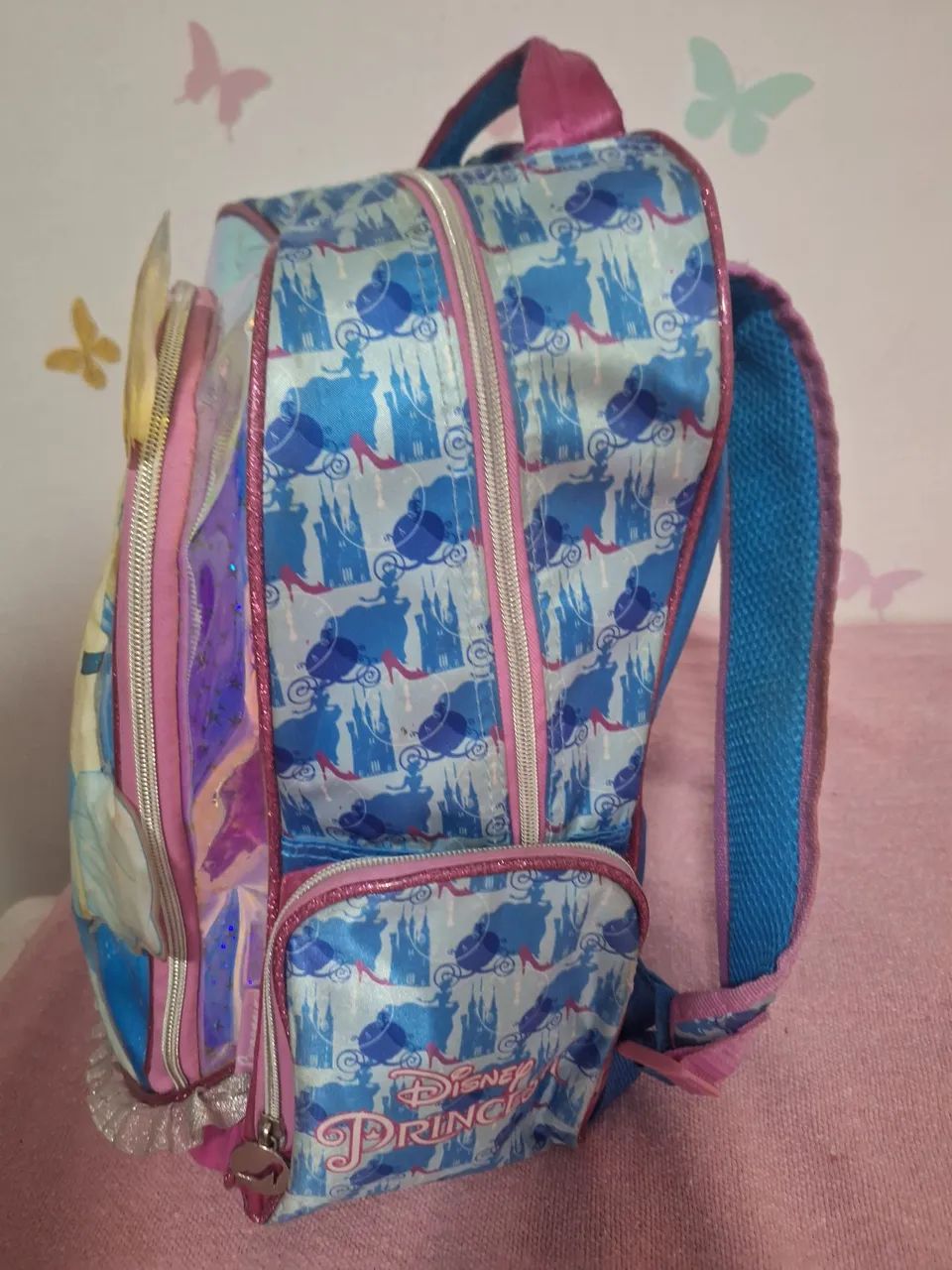 Mochila Infantil Cinderela - Foto 4