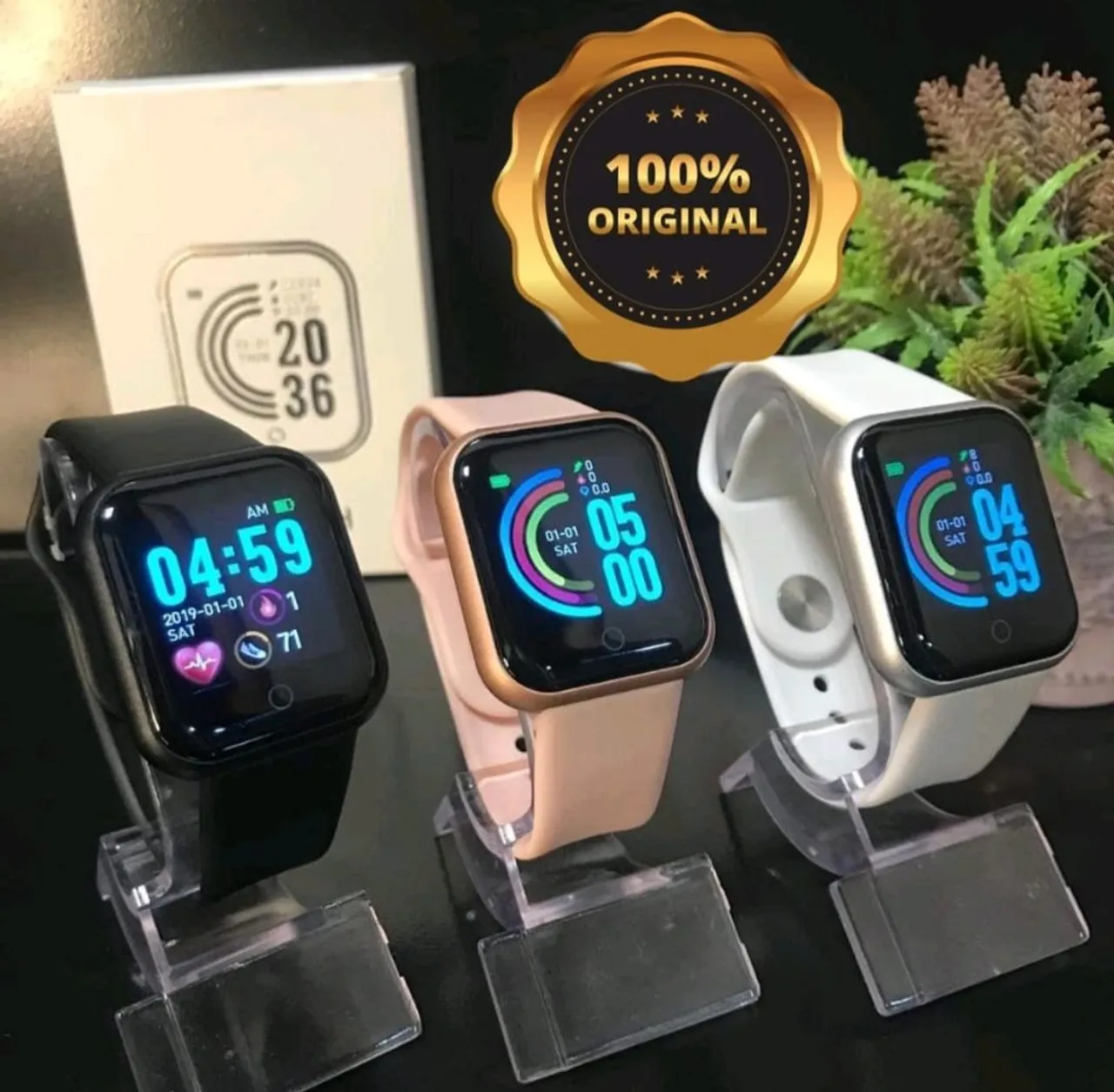 Smartwatch D20 - Diversas Cores e Funções!