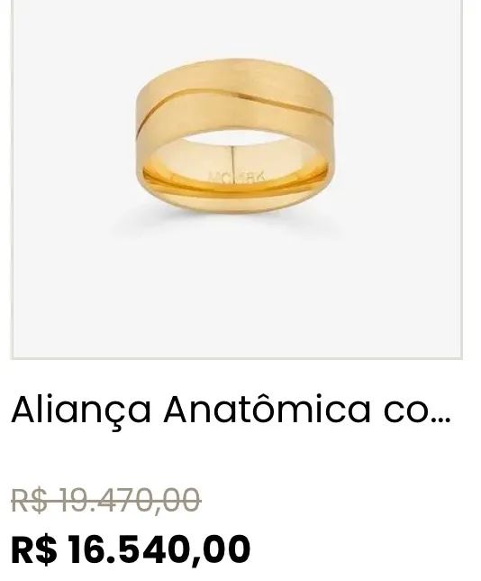 Alianças de Ouro Monte Carlo  - Foto 2