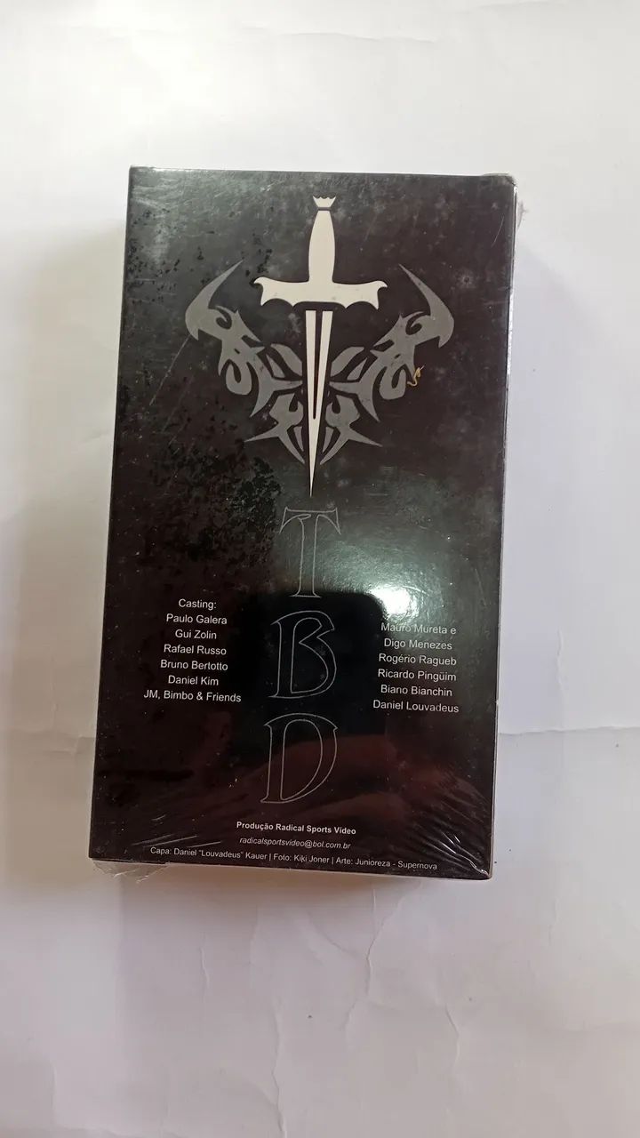 Fita vhs lacrada video de skate The Best Daggers 3 autografada Jm