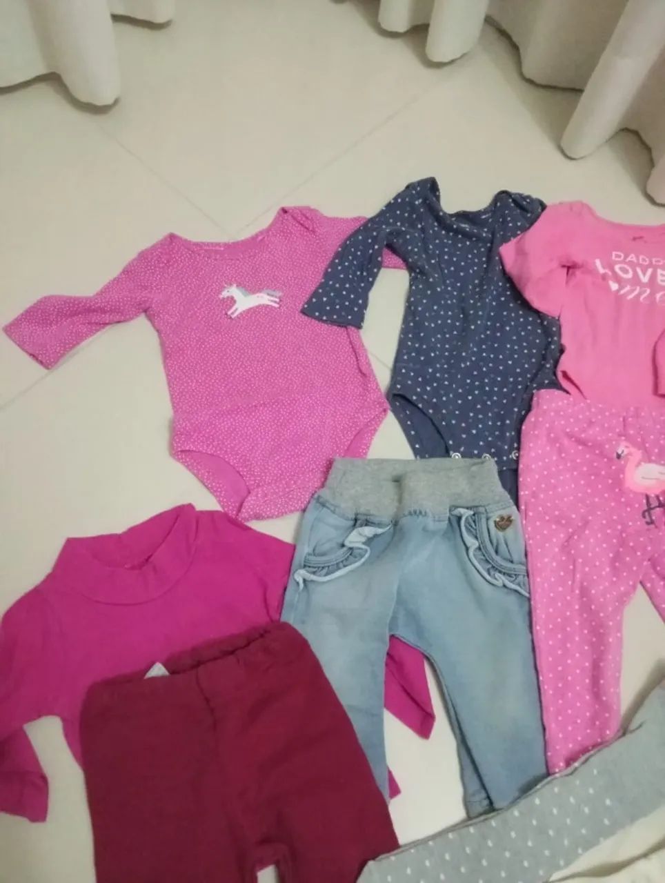Combo tamanho 3 meses menina 