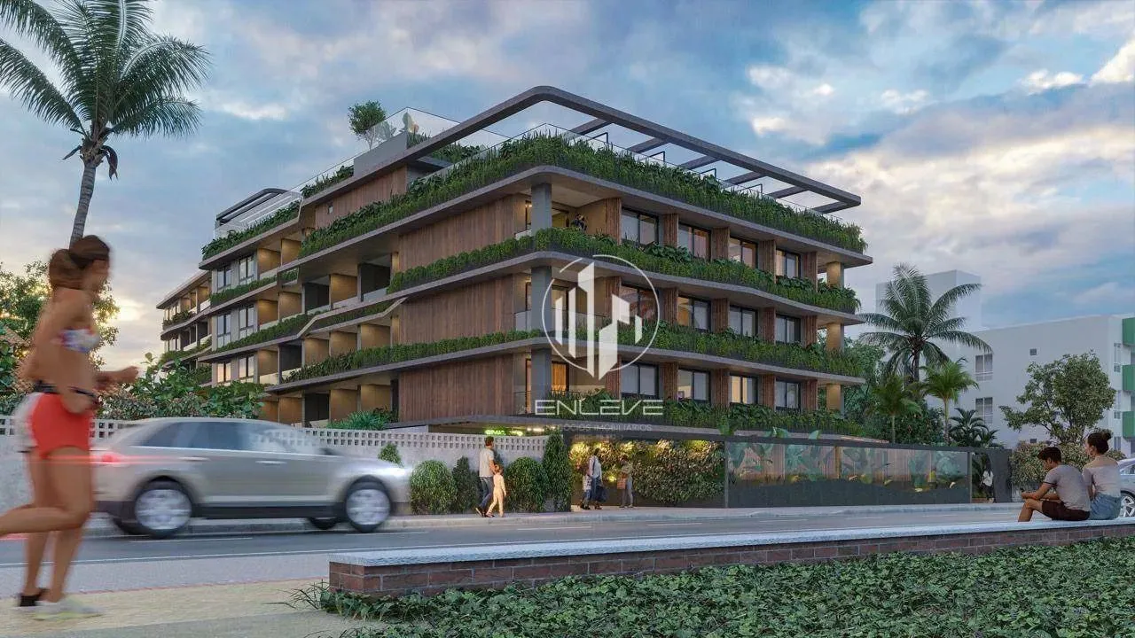 Flats na planta na beira-mar do Bessa
