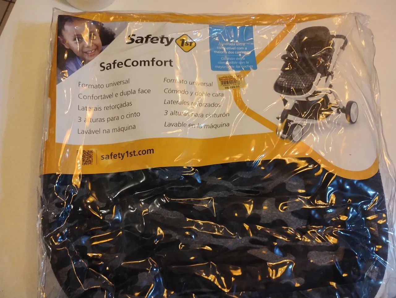 Almofada de Carrinho Bebê SafeComfort- Safety 1st (Alô Bebê) - Foto 5