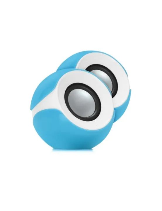 CAIXA DE SOM 5W X 2 =10W MULTIMIDIA KNUP KP-603 - Foto 4