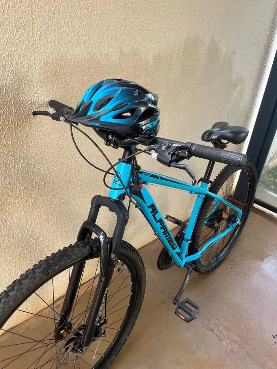Bicicleta ALFAMEQ Aro 29 Capacete de Brinde - Foto 4