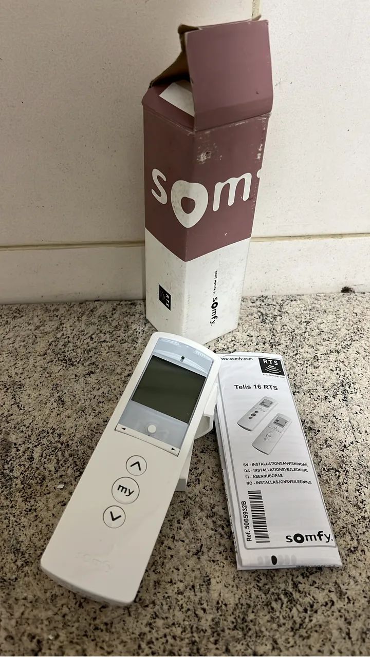 Controle remoto Somfy Telis 16 RTS