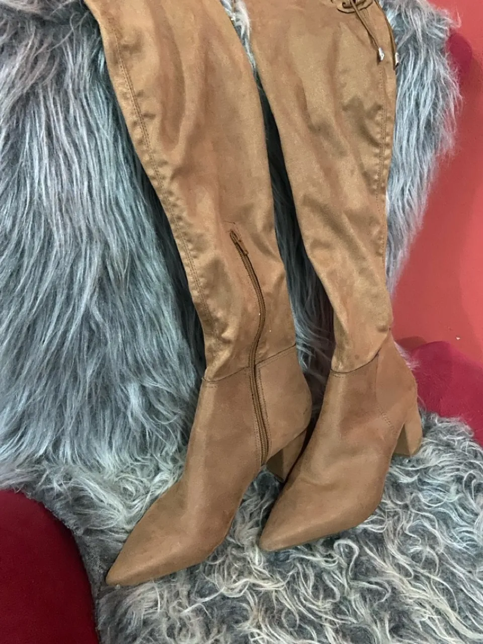 Bota Over Knee Marrom Via Marte