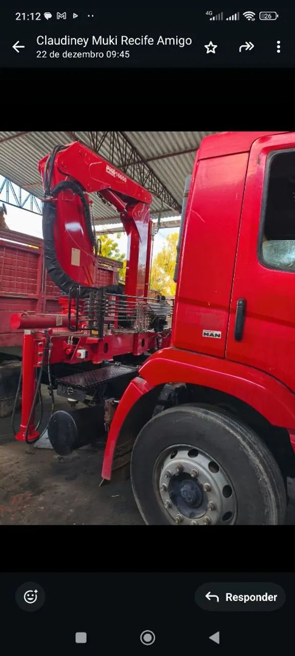 Caminhão munck  - Foto 2