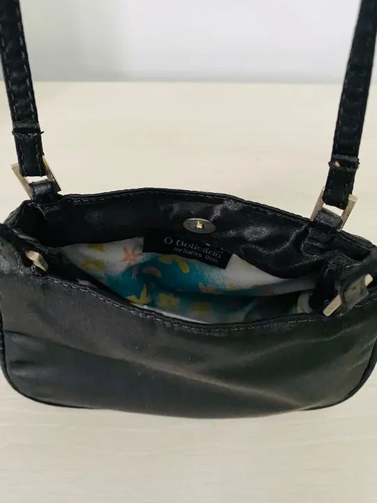Bolsa de mão feminina preta - Foto 2