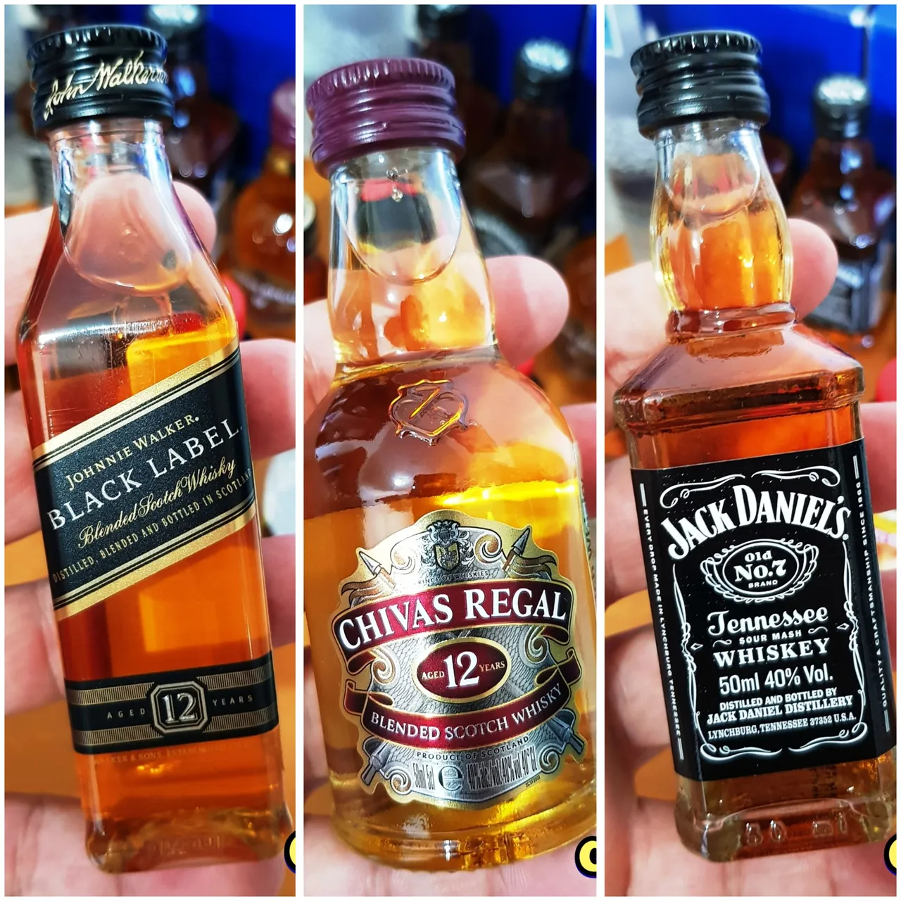 Kit miniaturas 50ml - Whisky