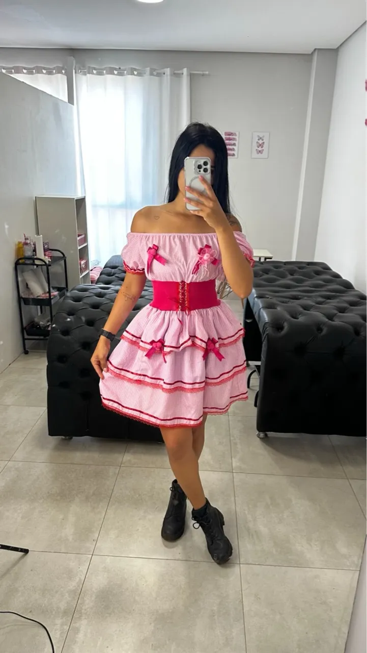 Vestidos arraia e juninos para aluguel