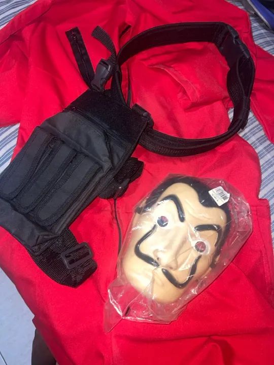 Fantasia La Casa De Papel Adulto Cosplay - Foto 4
