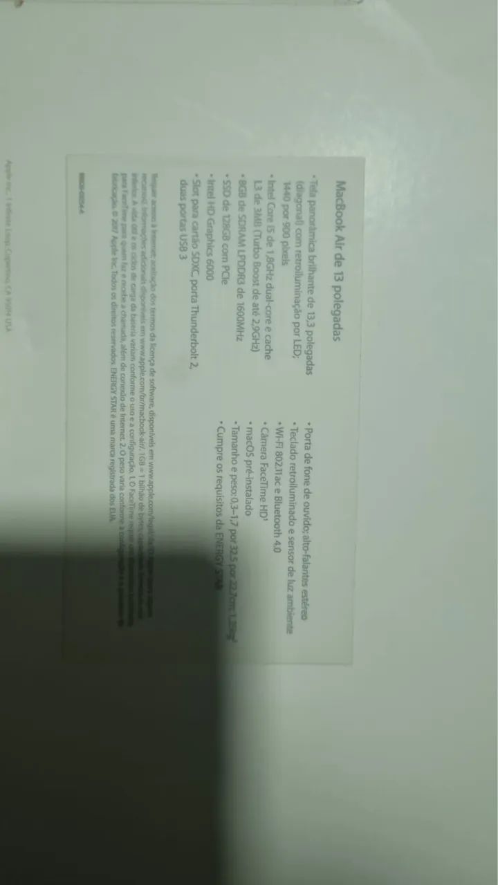 MacBook Air de 13 polegadas  - Foto 3