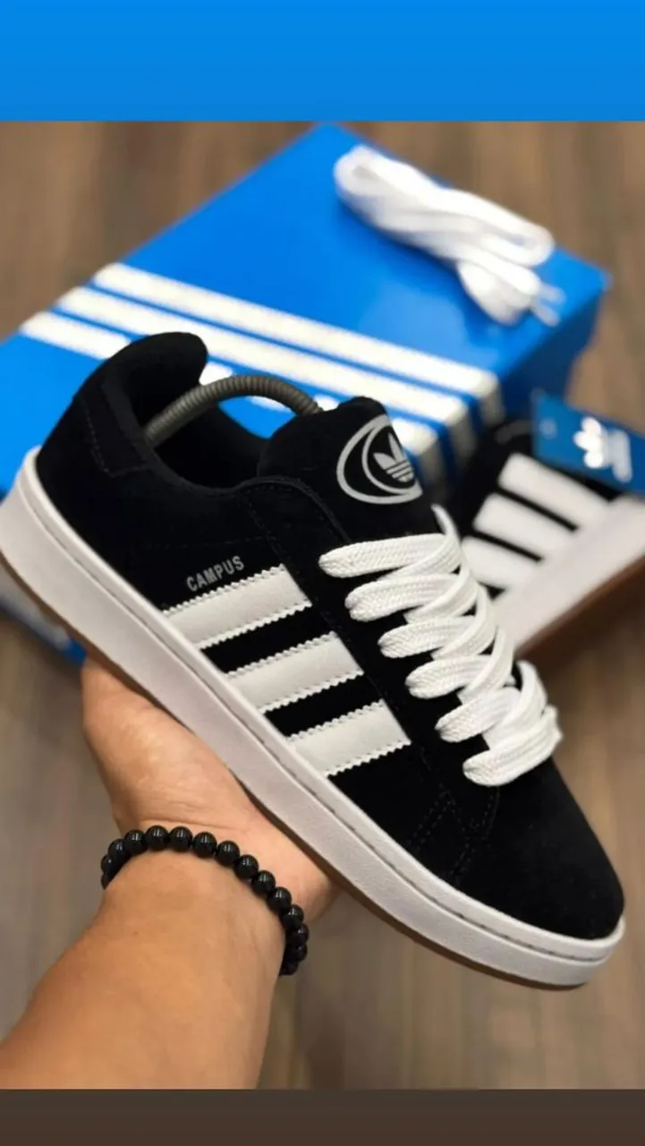 Adidas Campus Black - Novo