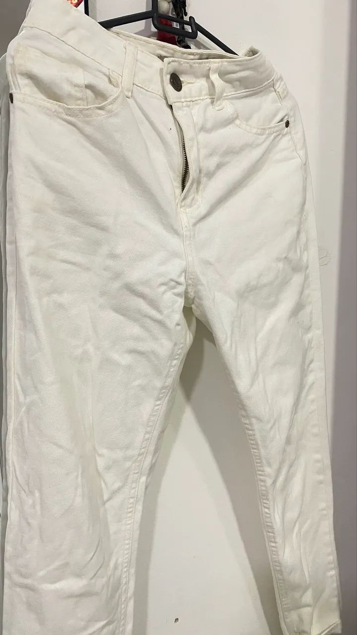 Calça jeans reta  - Foto 2