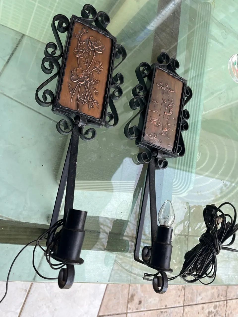 Arandelas Decorativas Vintage como Detalhes em Cobre - Foto 5