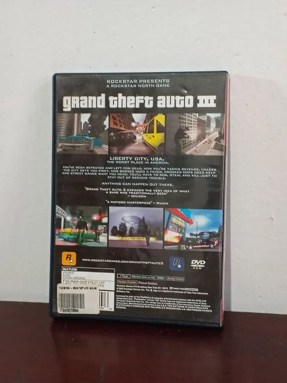 GTA III PS2 Original Completo com Mapa e Manual - Foto 4