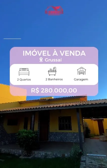 IMPERDÍVEL! CASA À VENDA EM GRUSSAI