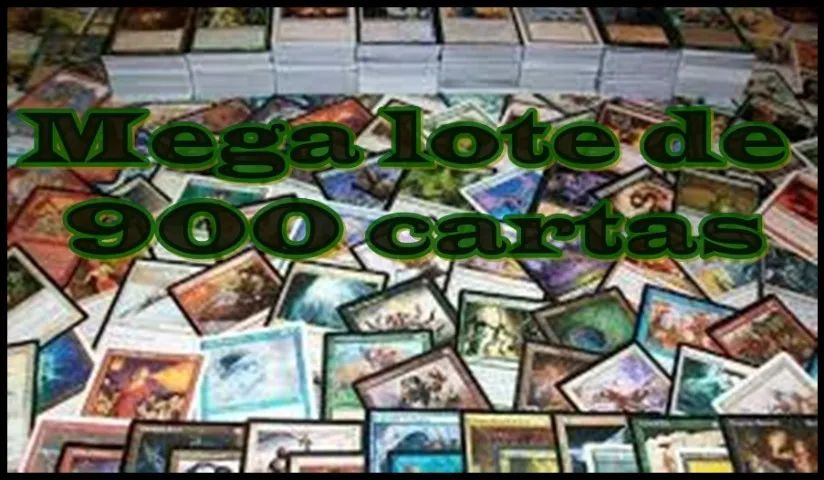 Mega Lote Magic - 900 Cartas Diversificadas!