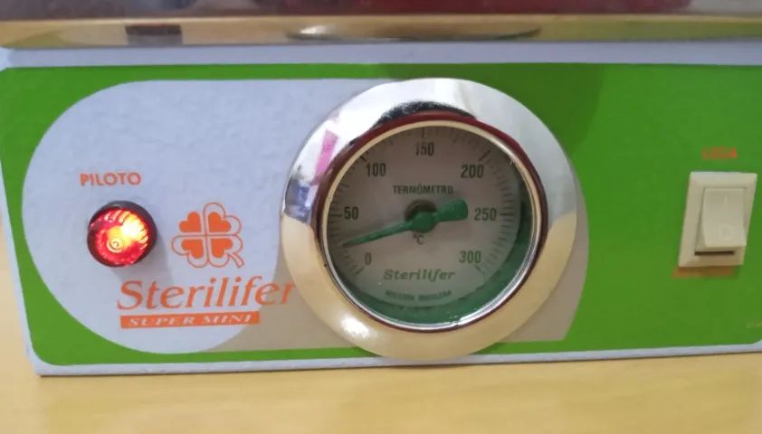 Mini Esterilizador bivolt para manicure usado em ótimo estado - Foto 5