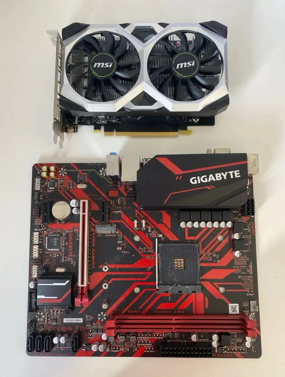 B450m gigabyte e gtx 1650
