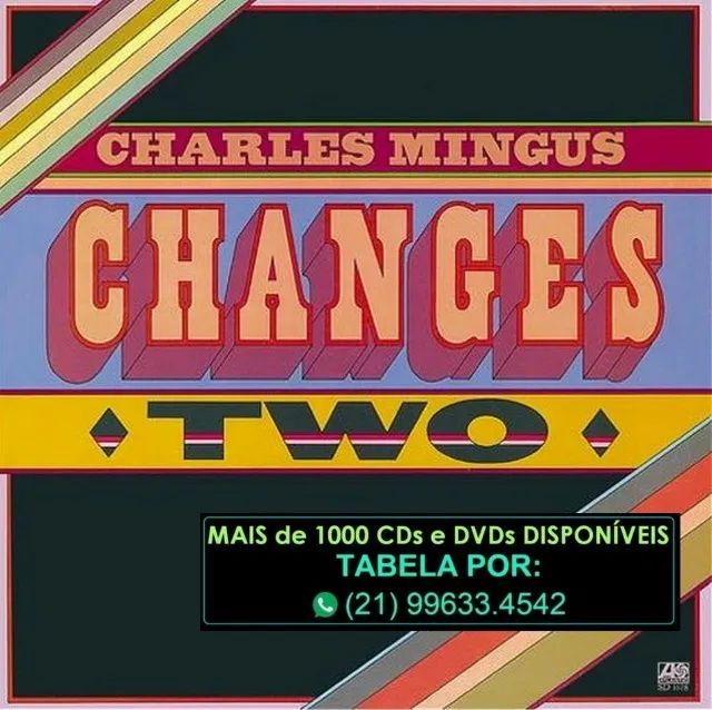 Cinco Cds do contrabaixista Charles Mingus.  Envio mínimo R$ 120,00 Todos absolutamente pe - Foto 2