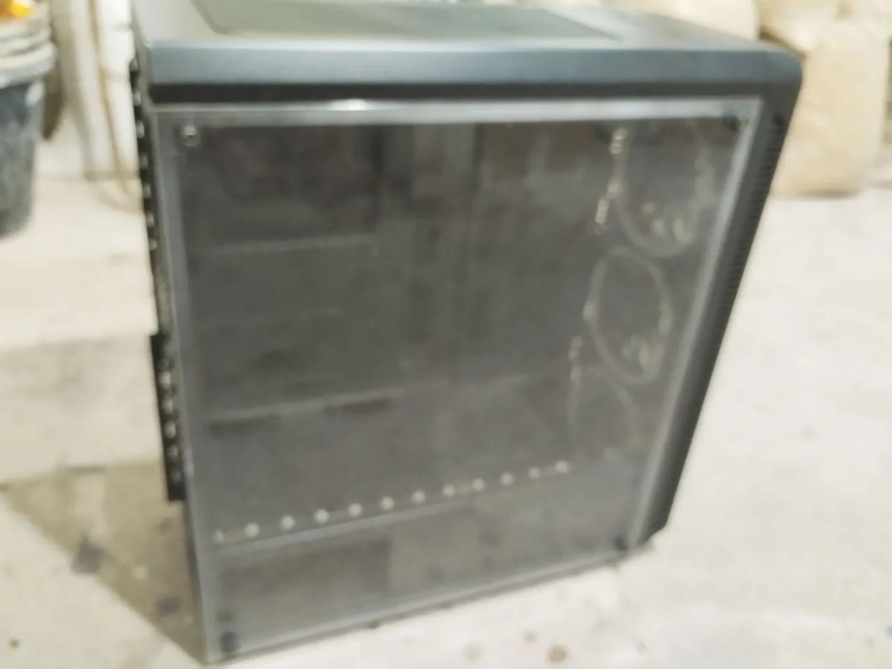 GABINETE GAMER (puro) - Lateral em acrílico.  - Foto 4