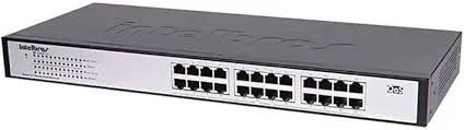 Switch 24 portas Gigabit Ethernet