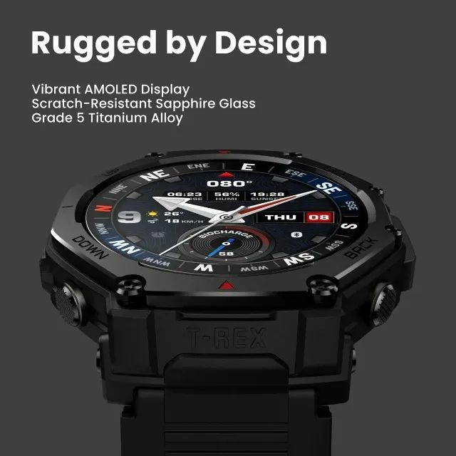 Smartwatch Amazfit T Rex 3 Pro 48mm - Foto 4