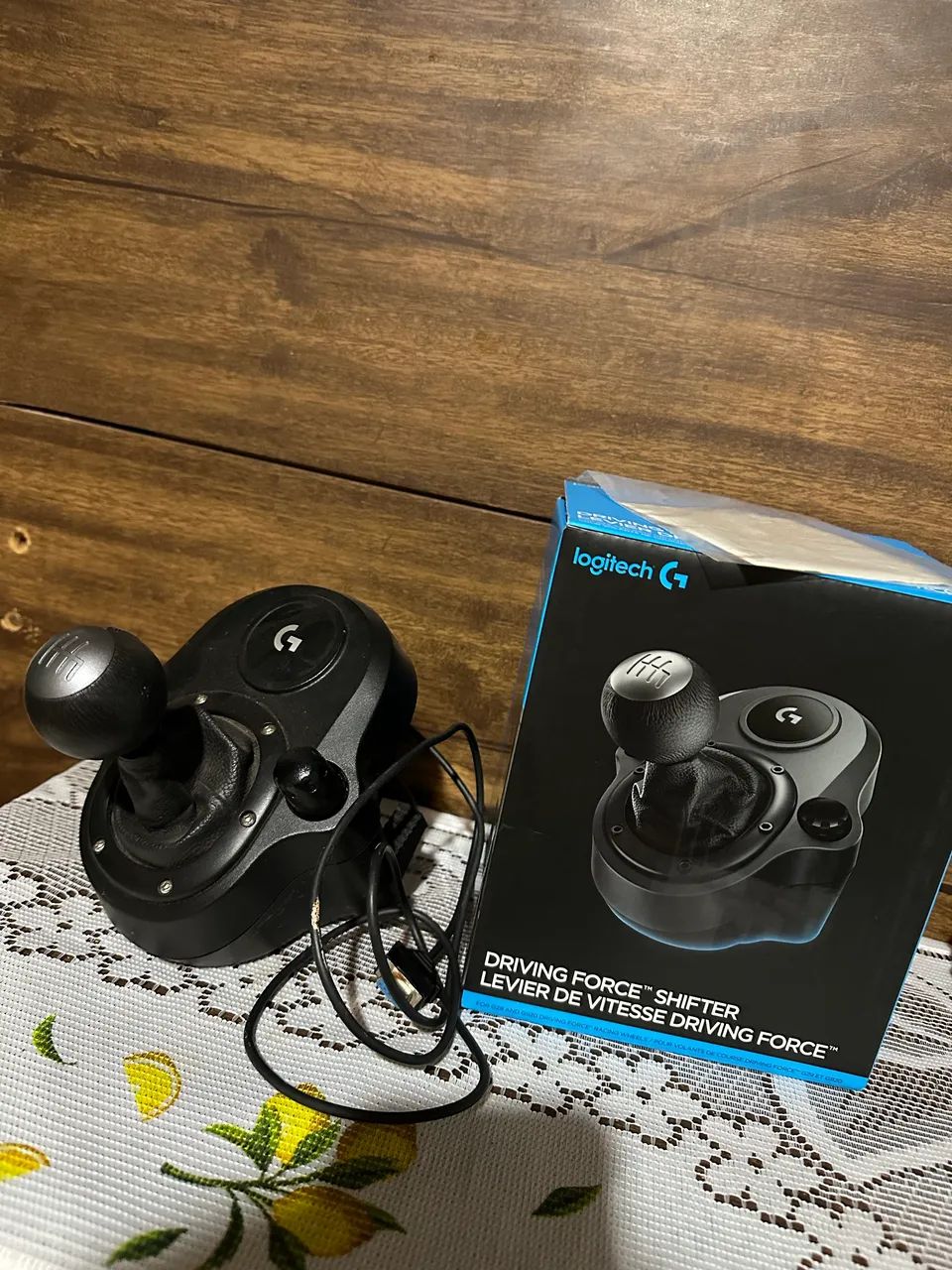CÂMBIO MANUAL LOGITECH 