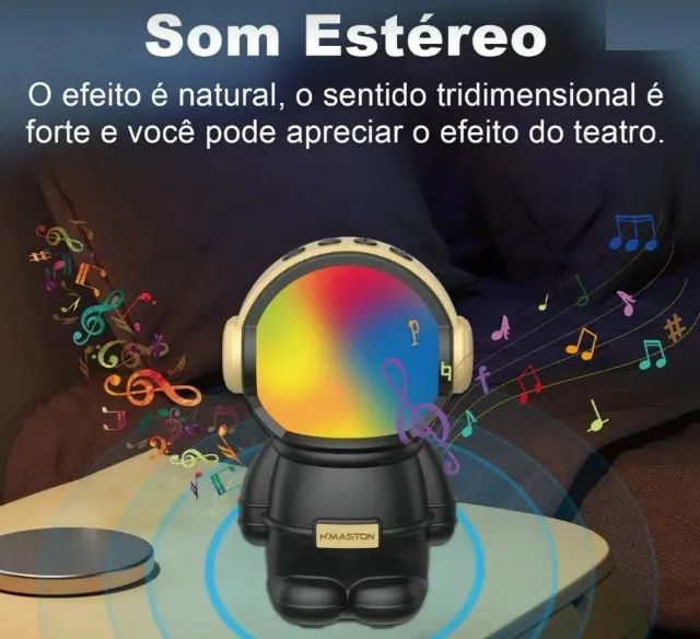 Caixa Bluetooth H'maston AM52 6W - Foto 5