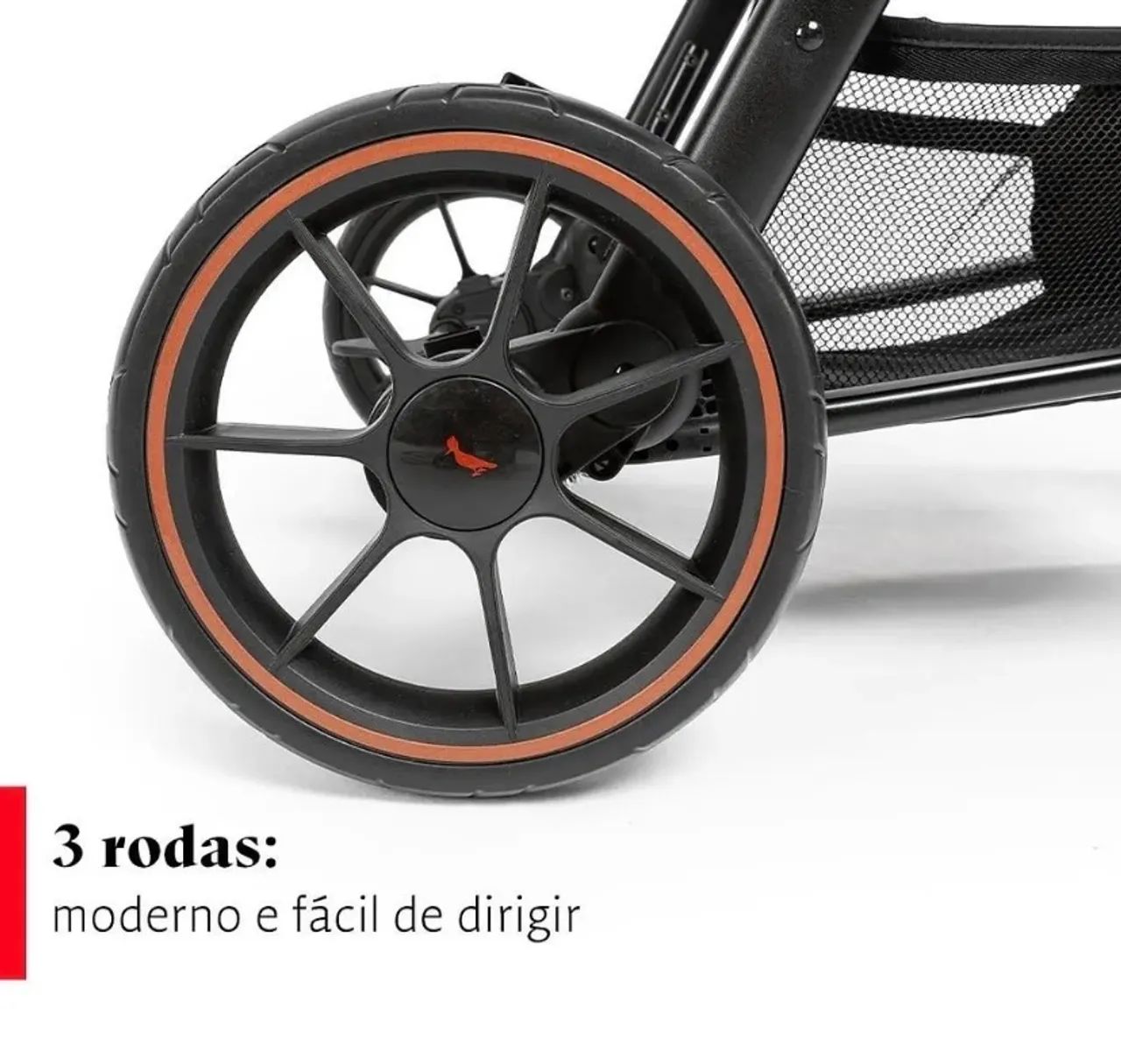 Vendo Carrinho de bebê completo com bebê conforto - Foto 6