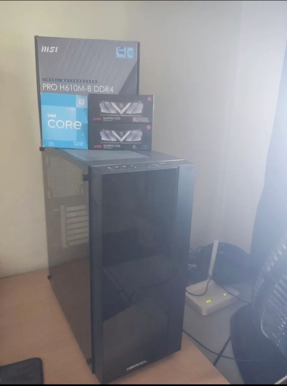 Kit PC gamer montado com gabinete e tudo  - Foto 2