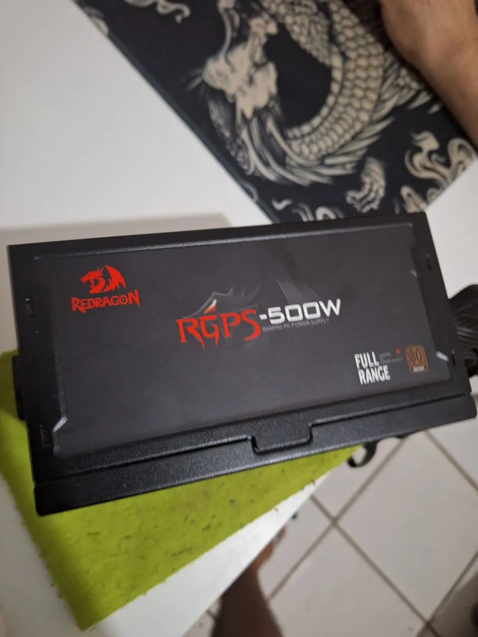 Fonte redragon 500watts plus 80 bronze - Foto 2