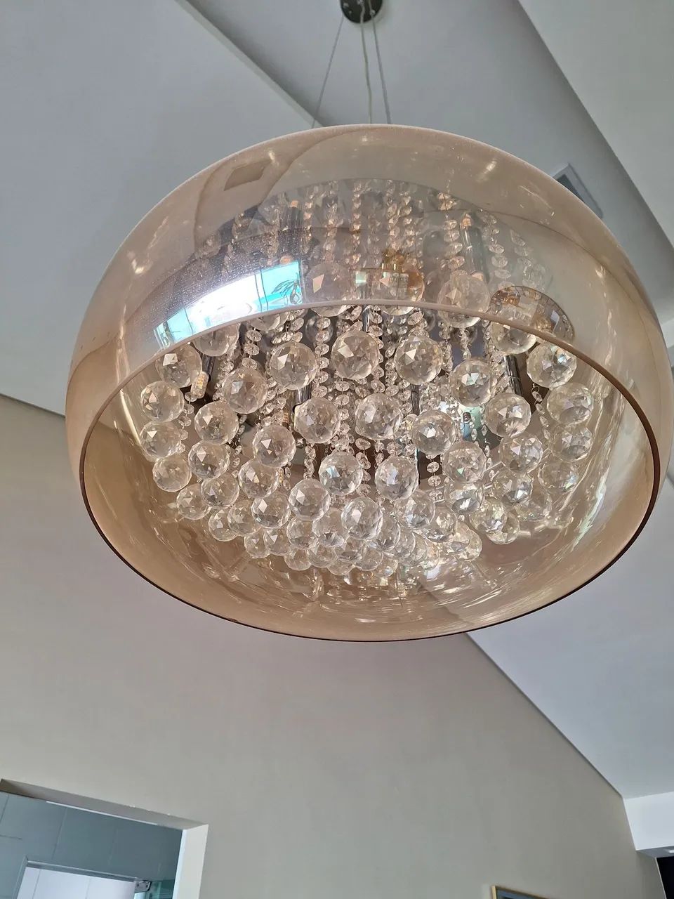 Opotunidafe! Lindo lustre âmbar  - Foto 3