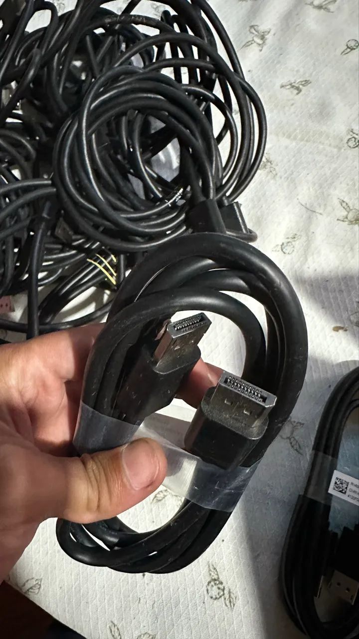 Lote de cabos displayport - Foto 3