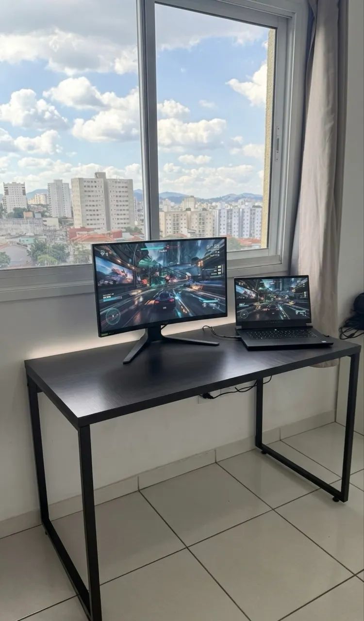 Mesa de escritório estilo Industrial