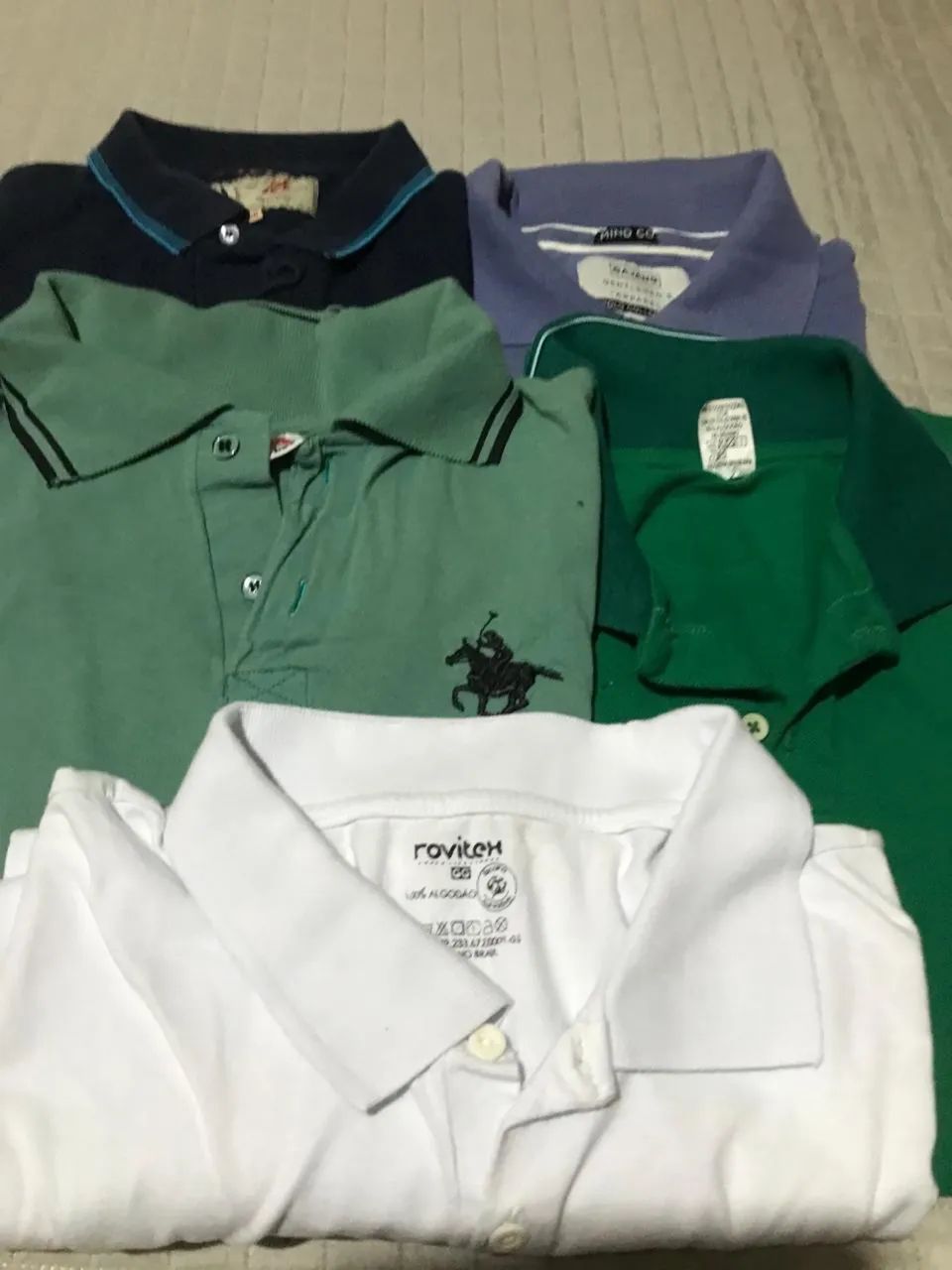 Camisas polo G e GG - pouco usadas e até sem uso - Brechó  - Foto 4