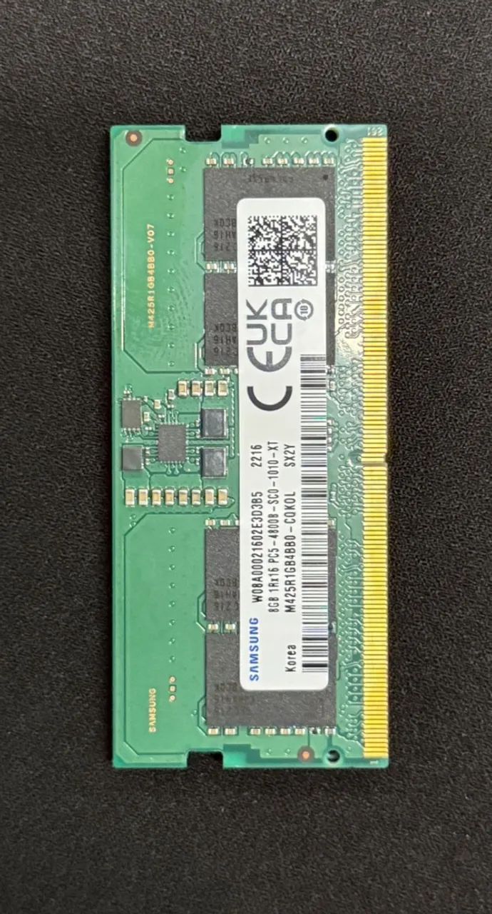 Memória Para Notebook - 8GB DDR5 4800mhz - Samsung M425r1gb4bb0-cqk - Foto 2