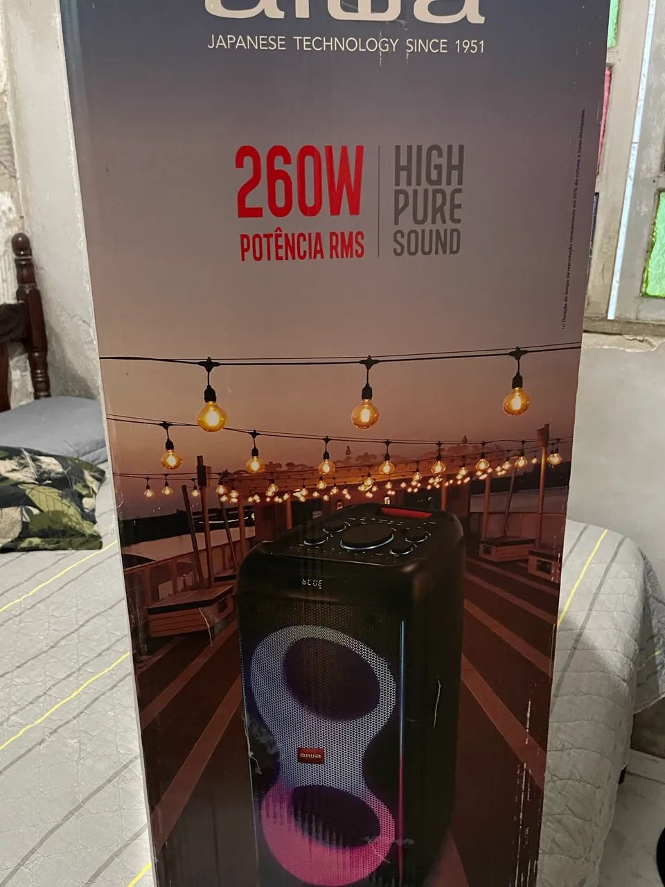 Torre AIWA semi nova 