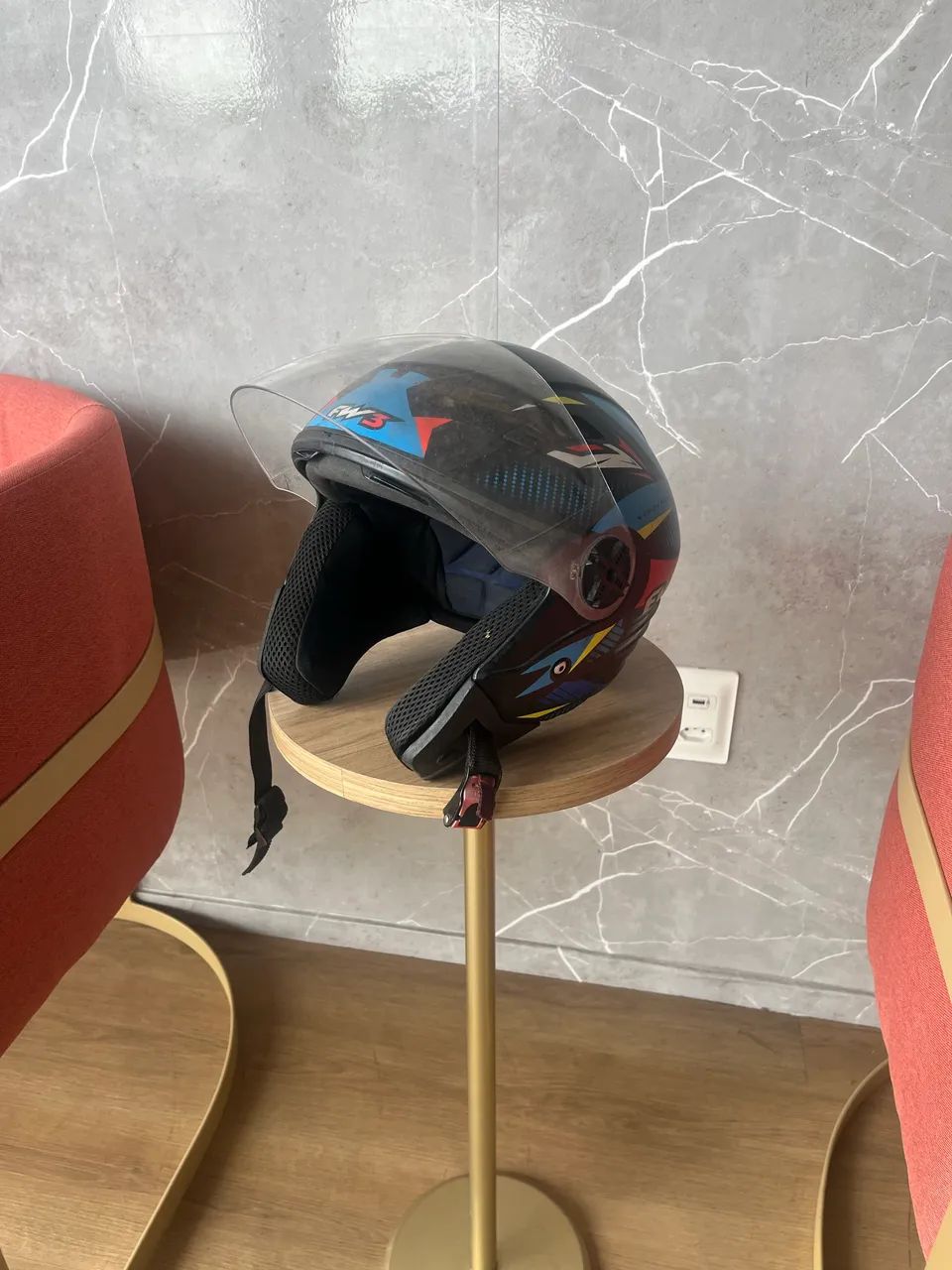 CAPACETE FW3 TAMANHO 60 - Foto 3
