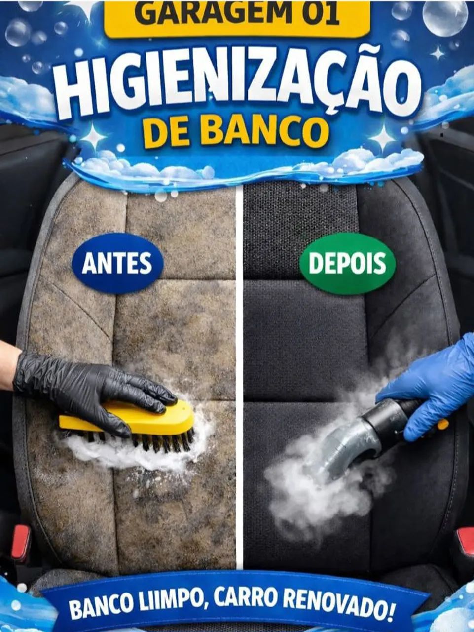 RB LAVAGEM DE ESTOFADOS E ESTÉTICA ALTOMOTIVA 