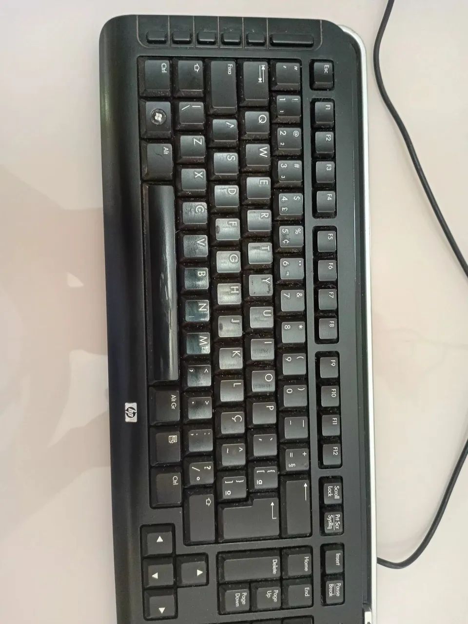 TECLADO DE COMPUTADOR COM CABO MINI DIN (6 VIAS - PINOS) - Foto 2