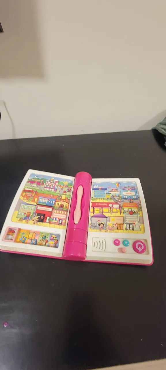 Mini Bit TecToy Rosa - Brinquedo Eletrônico Retrô / Coleção