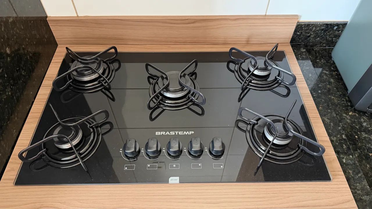 cooktop brastemp 5 bocas - Foto 3