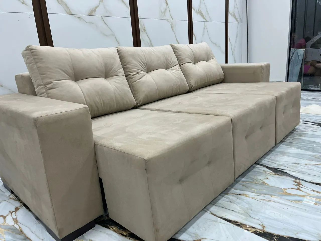 PROMOÇÃO IMPERDÍVEL SOFÁ RETRÁTIL  - Foto 3
