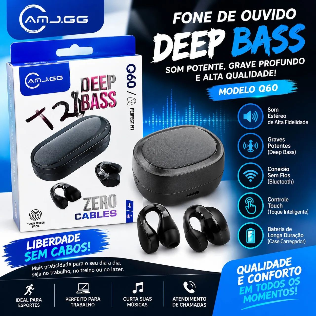 VENDO FONE BLUETOOTH ESTILO ?
