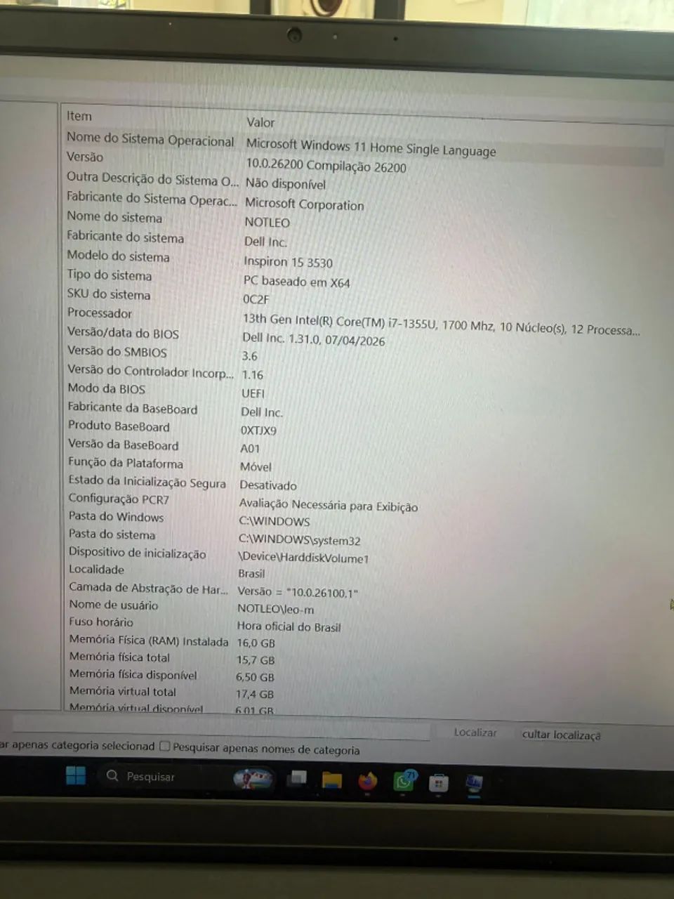 Notebook Dell Inspiron 15 3530 a80p - Foto 3